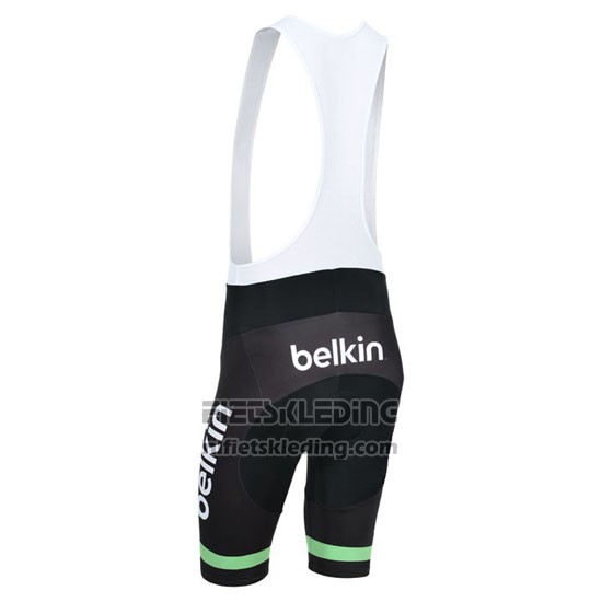 2013 Fietskleding Belkin Groen en Zwart Korte Mouwen en Koersbroek